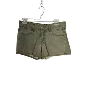 Levi’s Camel Jean Shorts‎ Junior Size 5 Cotton Summer denim khaki